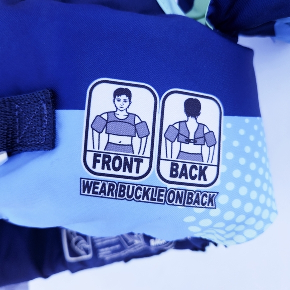 Speedo Splash Jammer Life Jacket Vest - Blue Shark - Picture 9 of 9